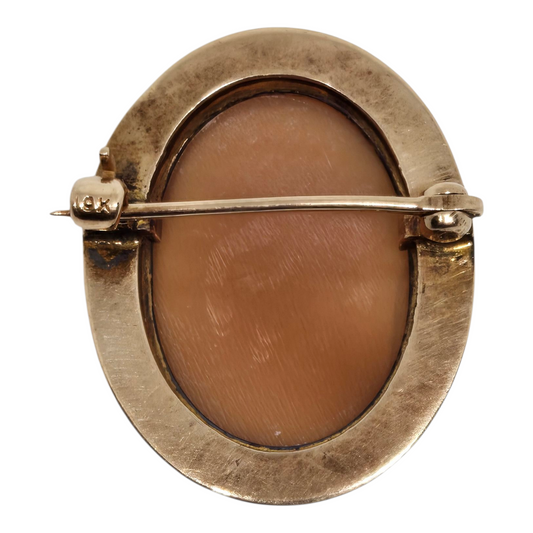 Cameo Handcrafted Yellow Gold Pendant Amazing Collectors Piece