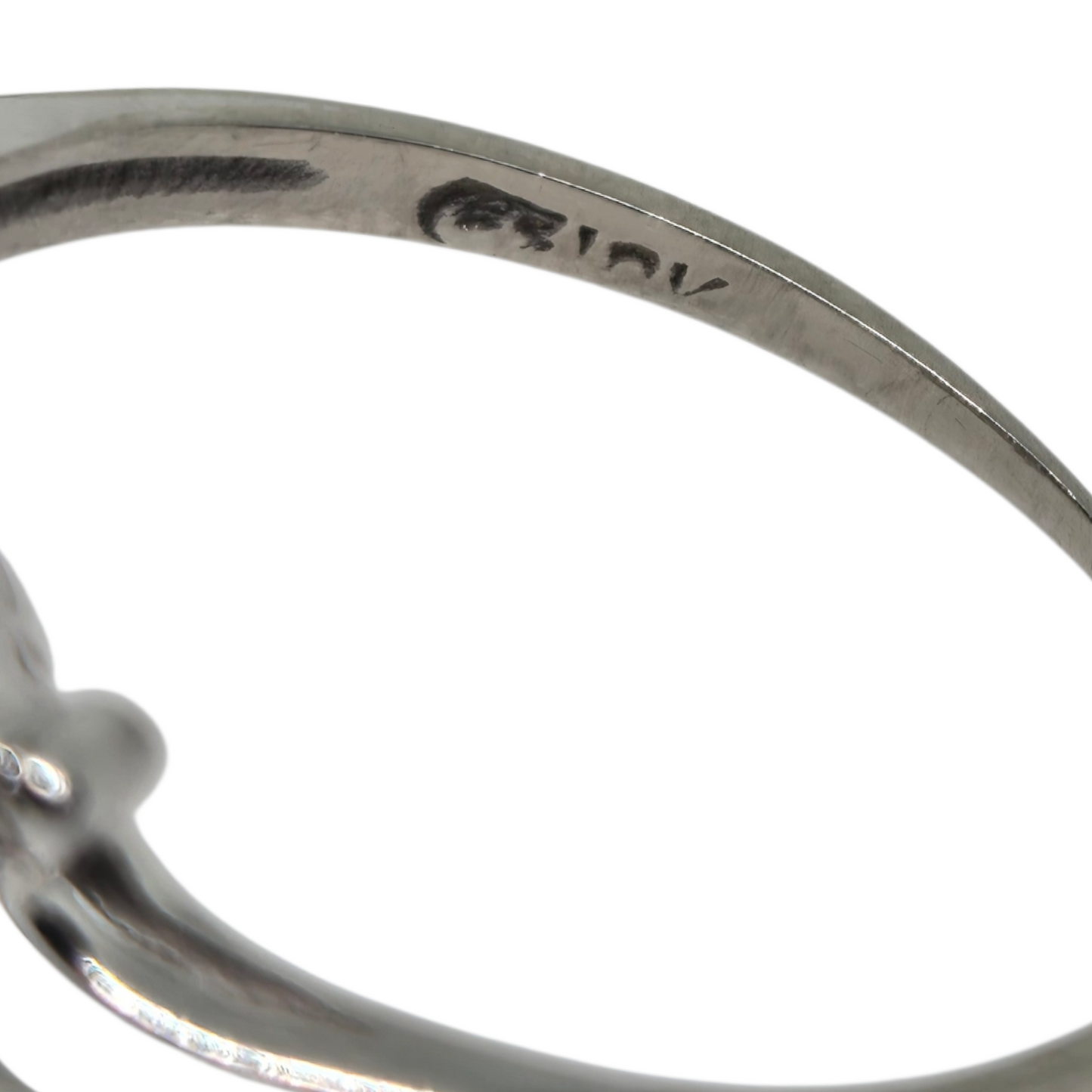 Double Pearl White Gold Toi Et Moi Ring