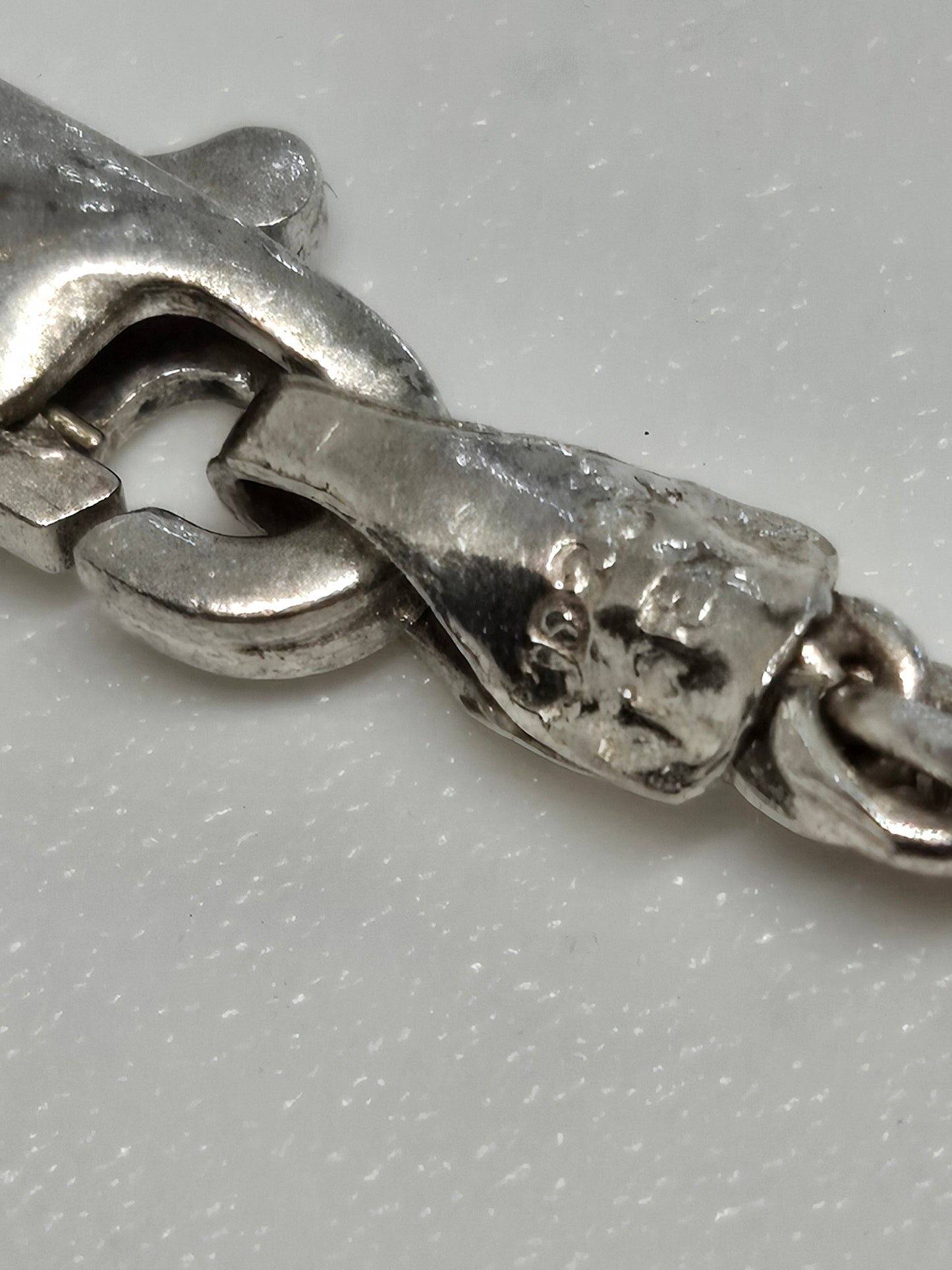 David Yurman Sterling Silver Rope Twisted Chain Necklace